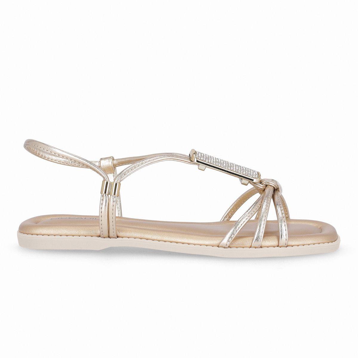 Sandalia Mujer Dorado/Strass Gabi Piccadilly-0