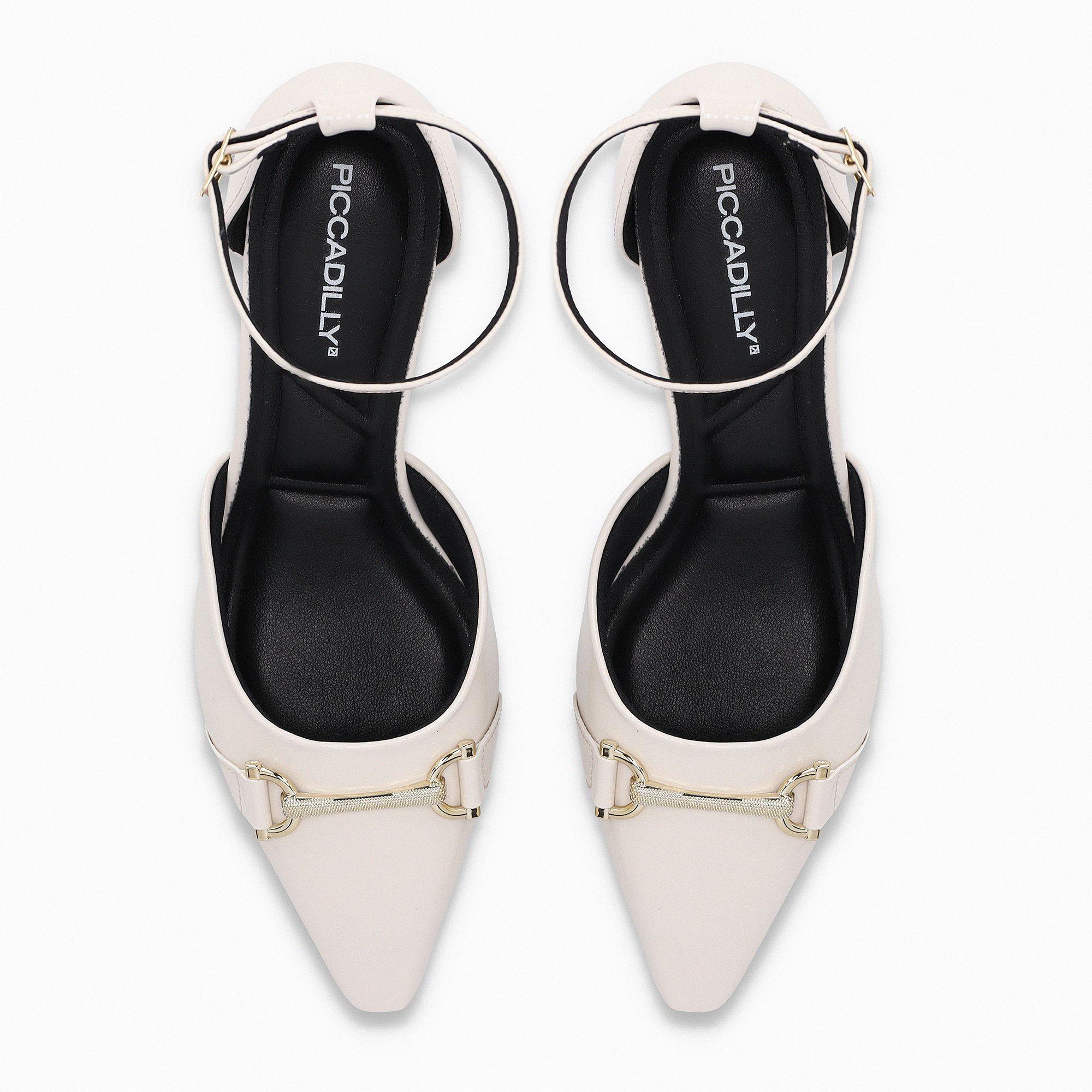 Zapato Mujer Crema/Charol Irene 75 Piccadilly-1