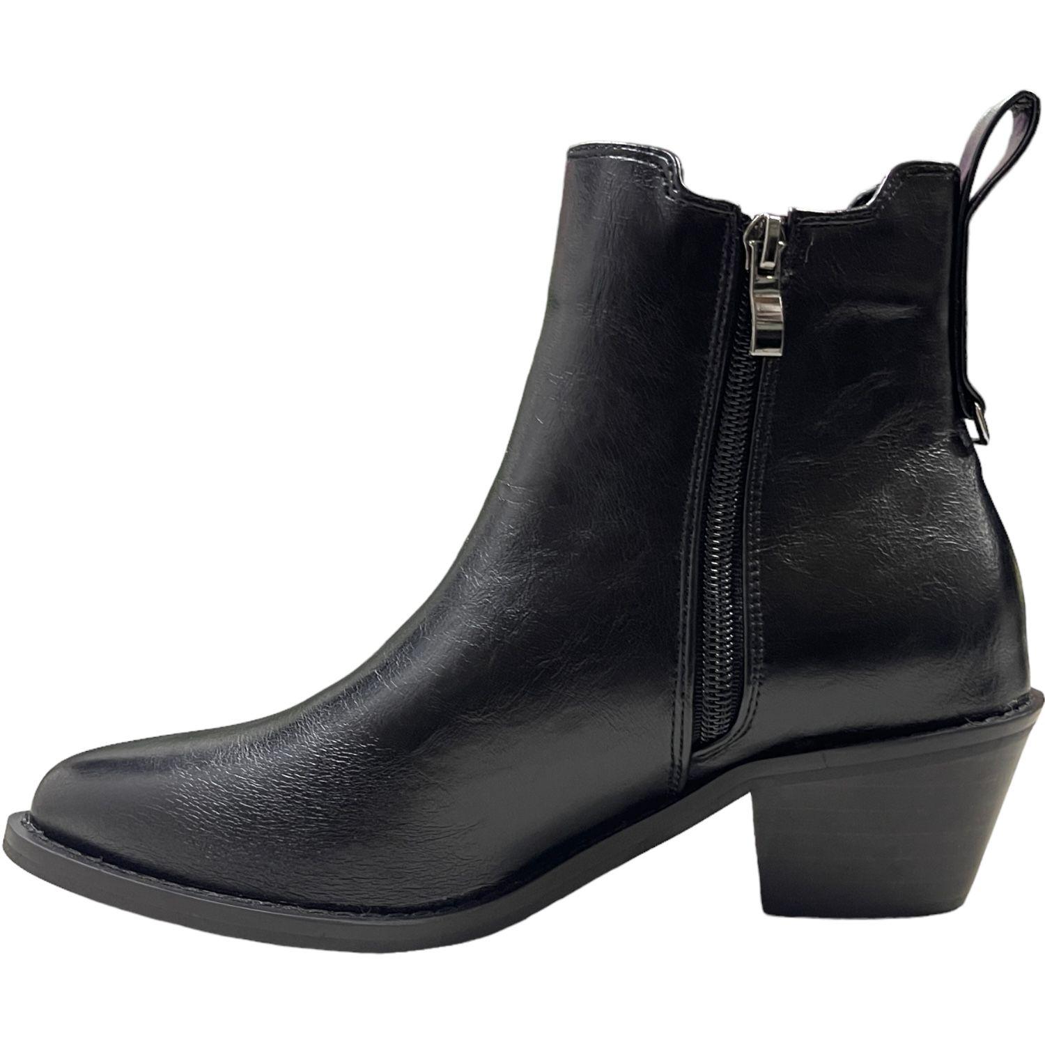 Botin Mujer Negro Lax Detogni-2