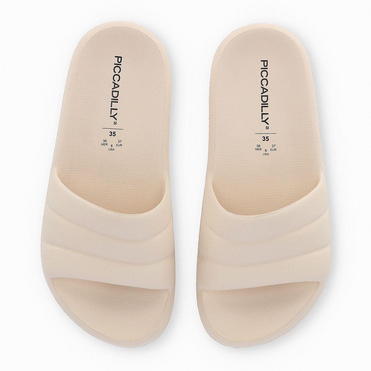 Sandalia Mujer Crema Marshmallow Piccadilly-1