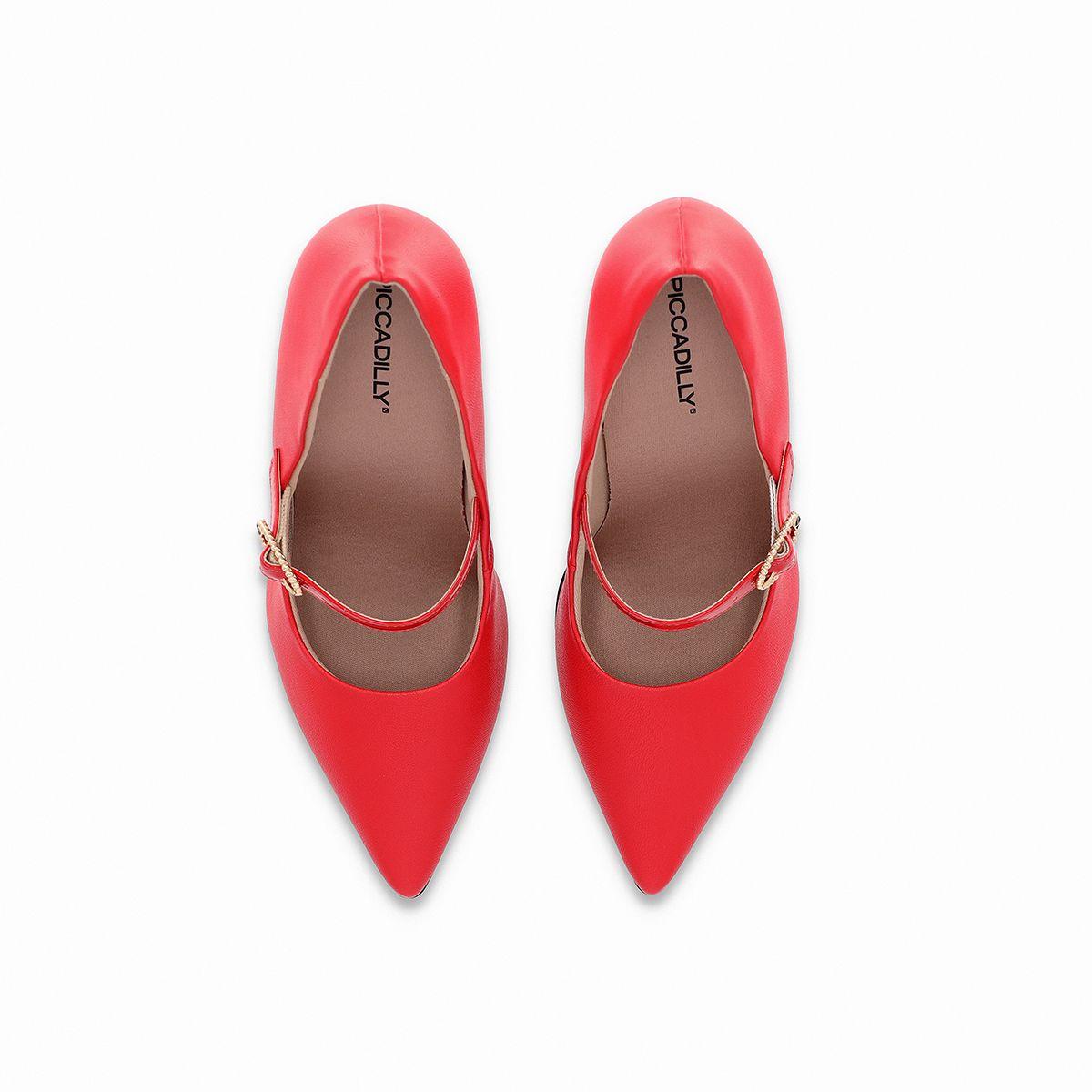 Zapato Mujer Rojo/Strass Silvana 627 Piccadilly-2