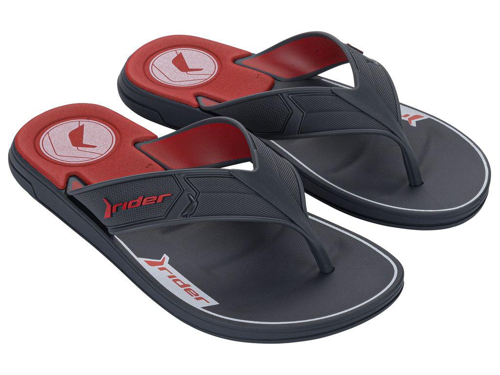 Sandalia Hombre Gris/Rojo Start III Rider-1