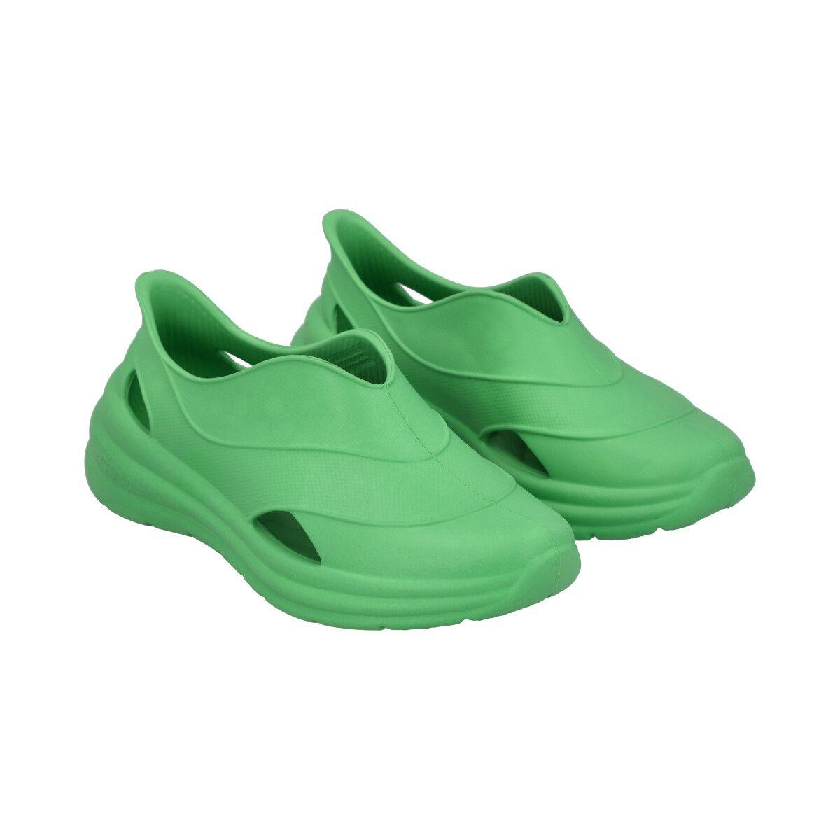 Zueco Mujer Verde Marshmallow Piccadilly-4