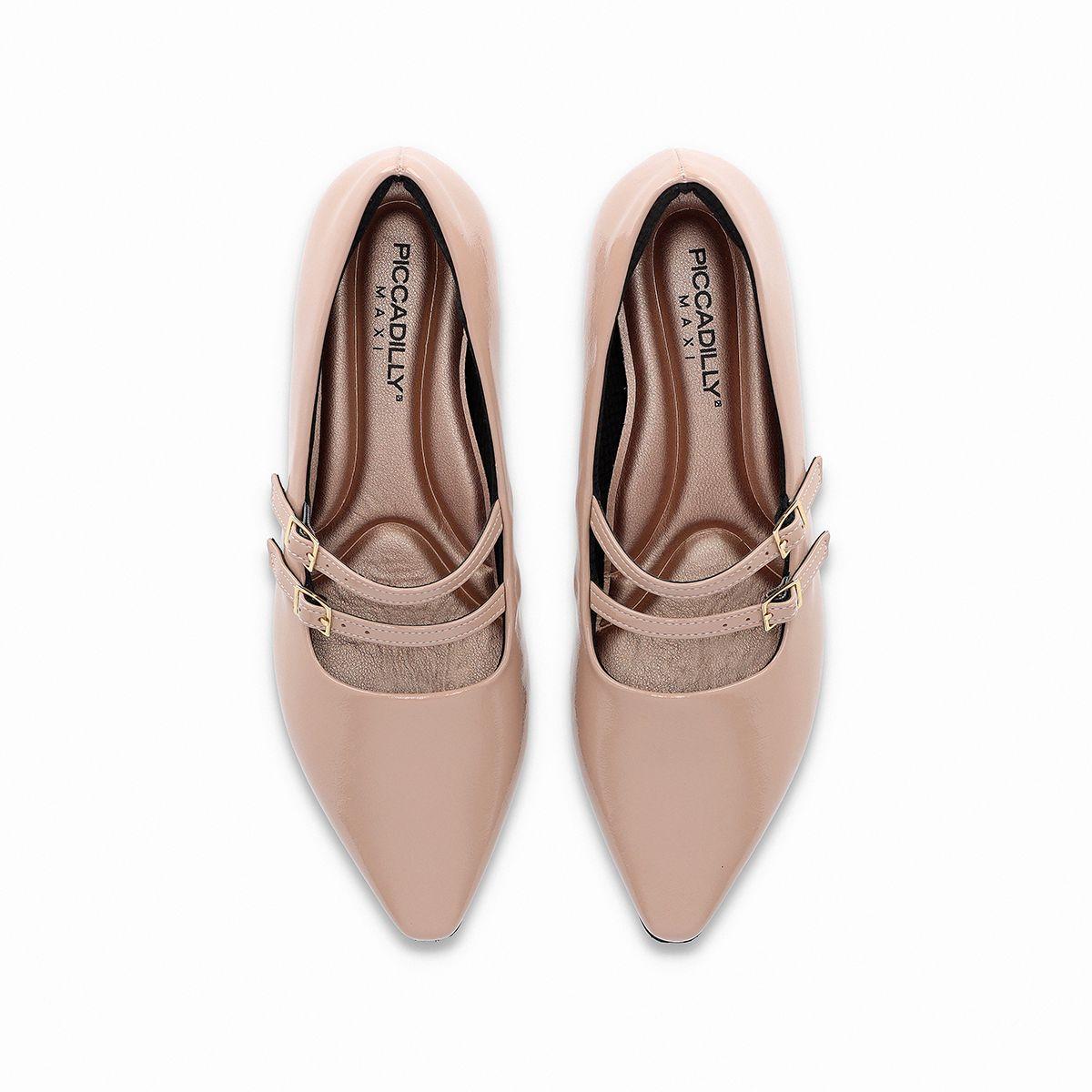 Zapato Mujer Nude/Hebilla Silvia 911 Piccadilly-2