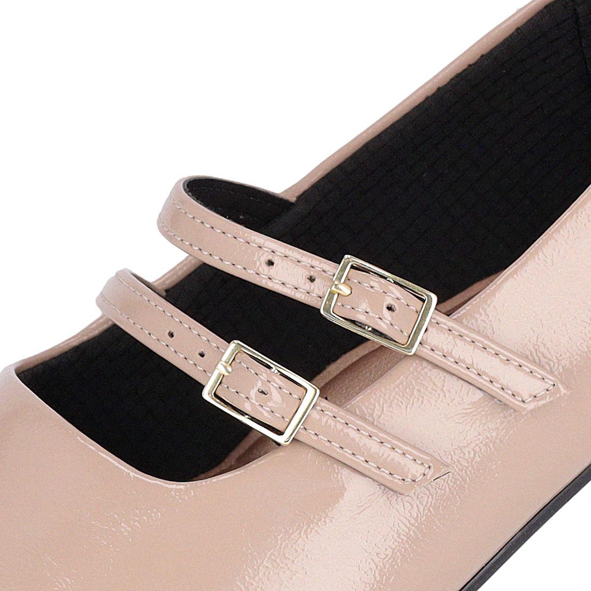 Zapato Mujer Nude/Hebilla Silvia 911 Piccadilly-4