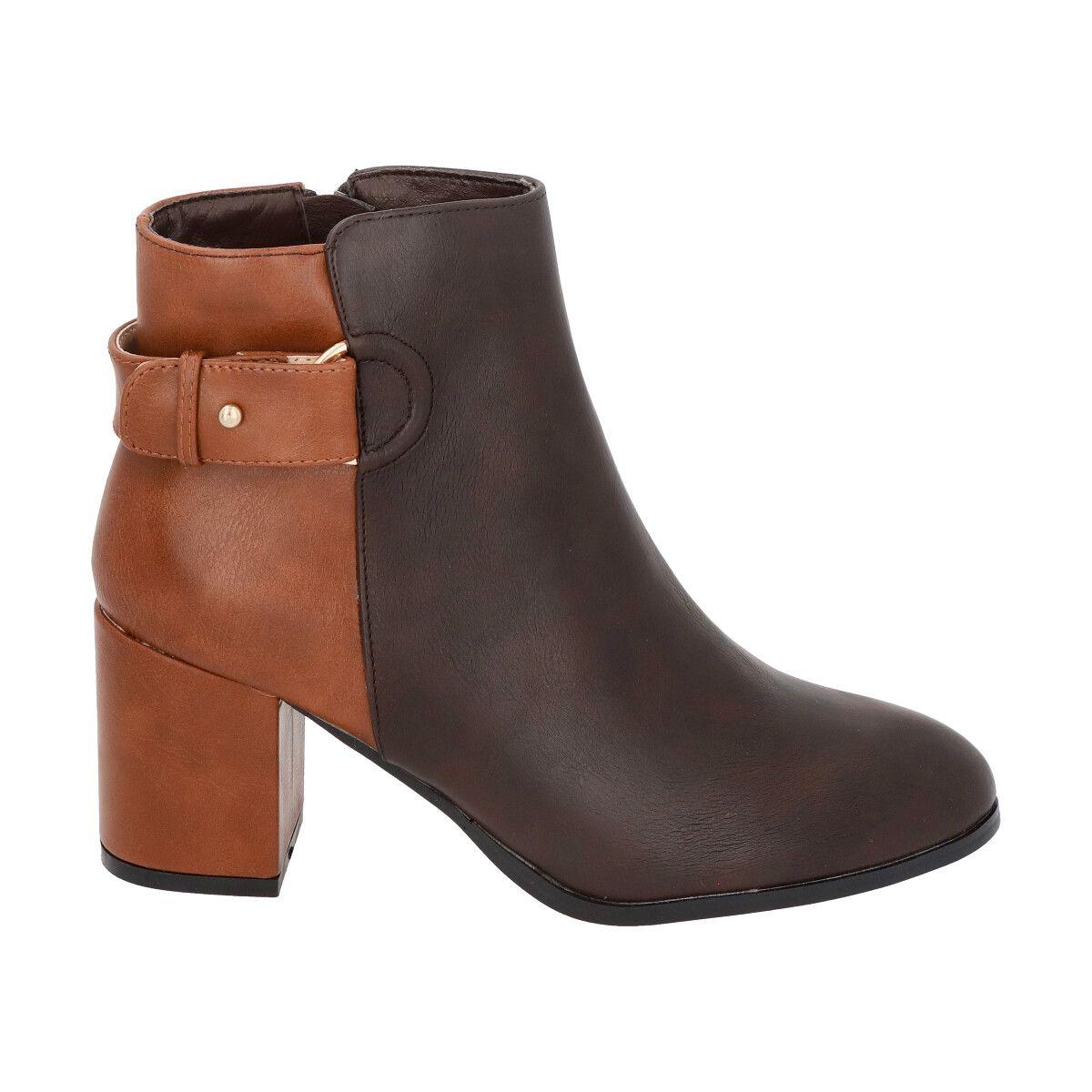 Botin Rodas 10  Marrón Police-3