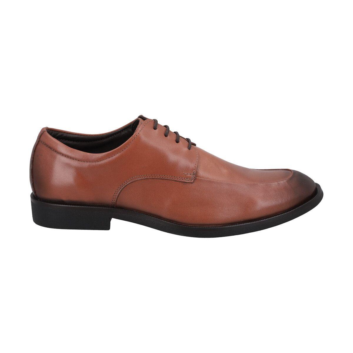 Zapato Formal Hombre Cuero Café 513 Perlatto-0
