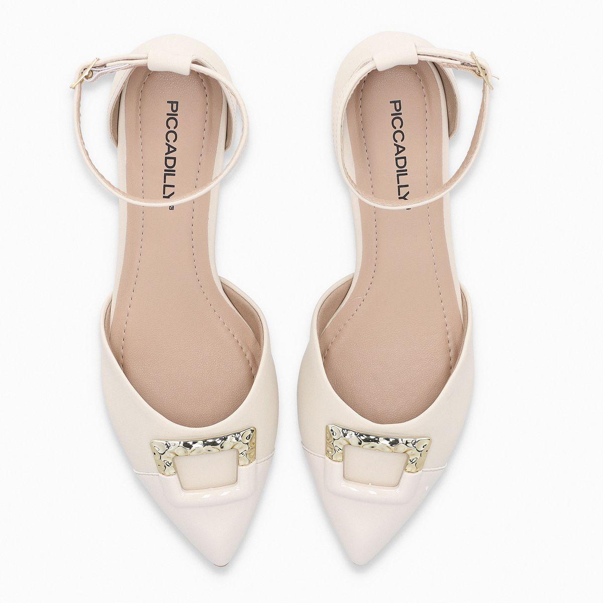 Zapato Mujer Dorado/Crema Taci 81 Piccadilly-1