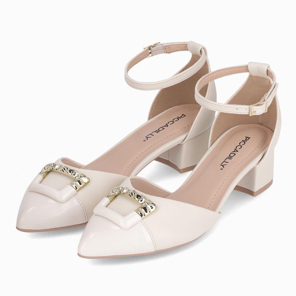 Zapato Mujer Dorado/Crema Taci 81 Piccadilly-2