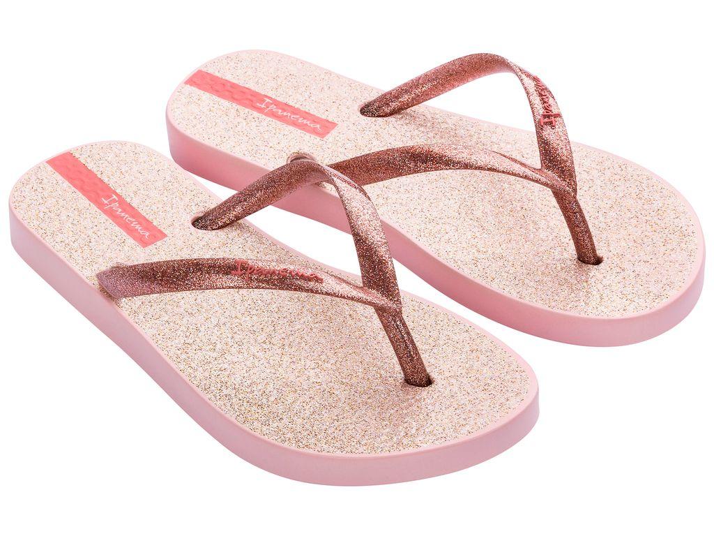 Sandalia Infantil Rosa Glitter Ipanema-1