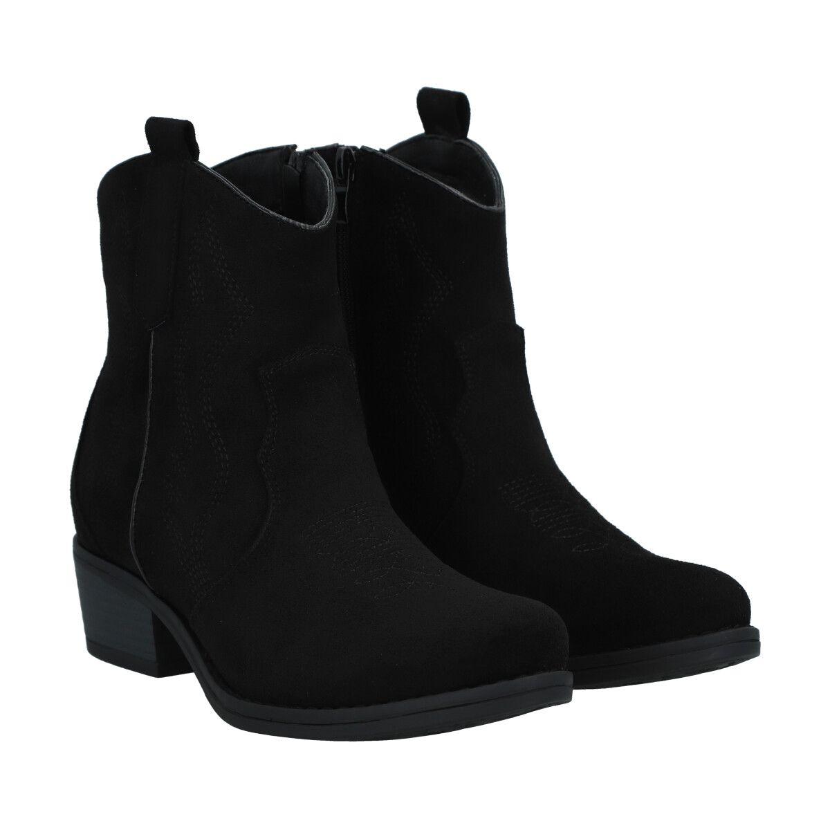 Bota Texana Negro Police-0