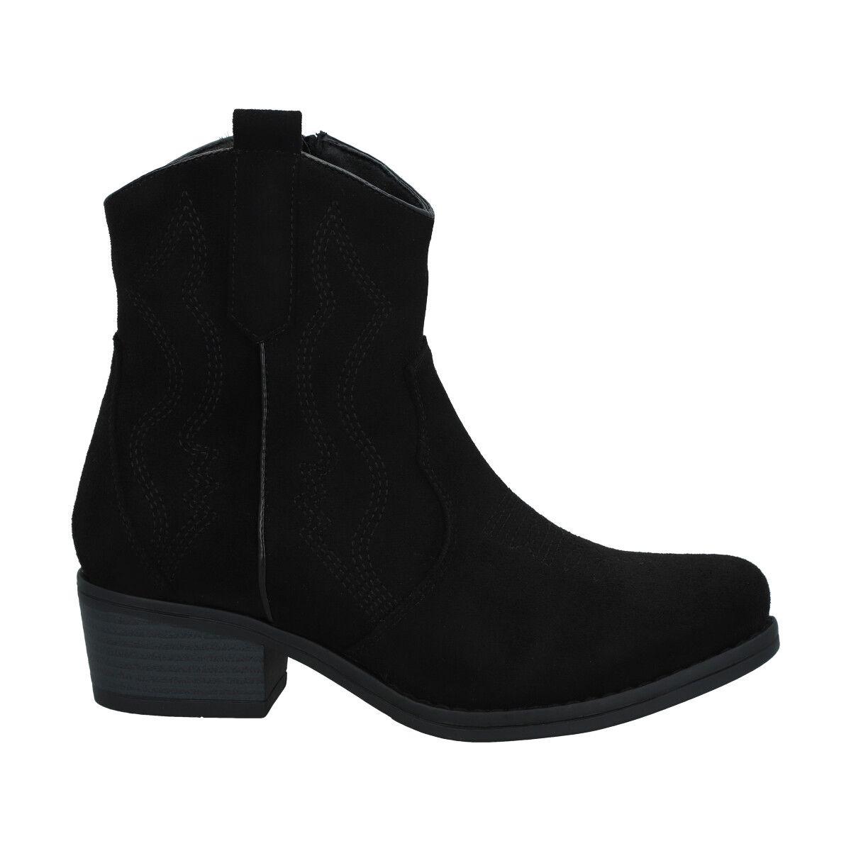 Bota Texana Negro Police-1