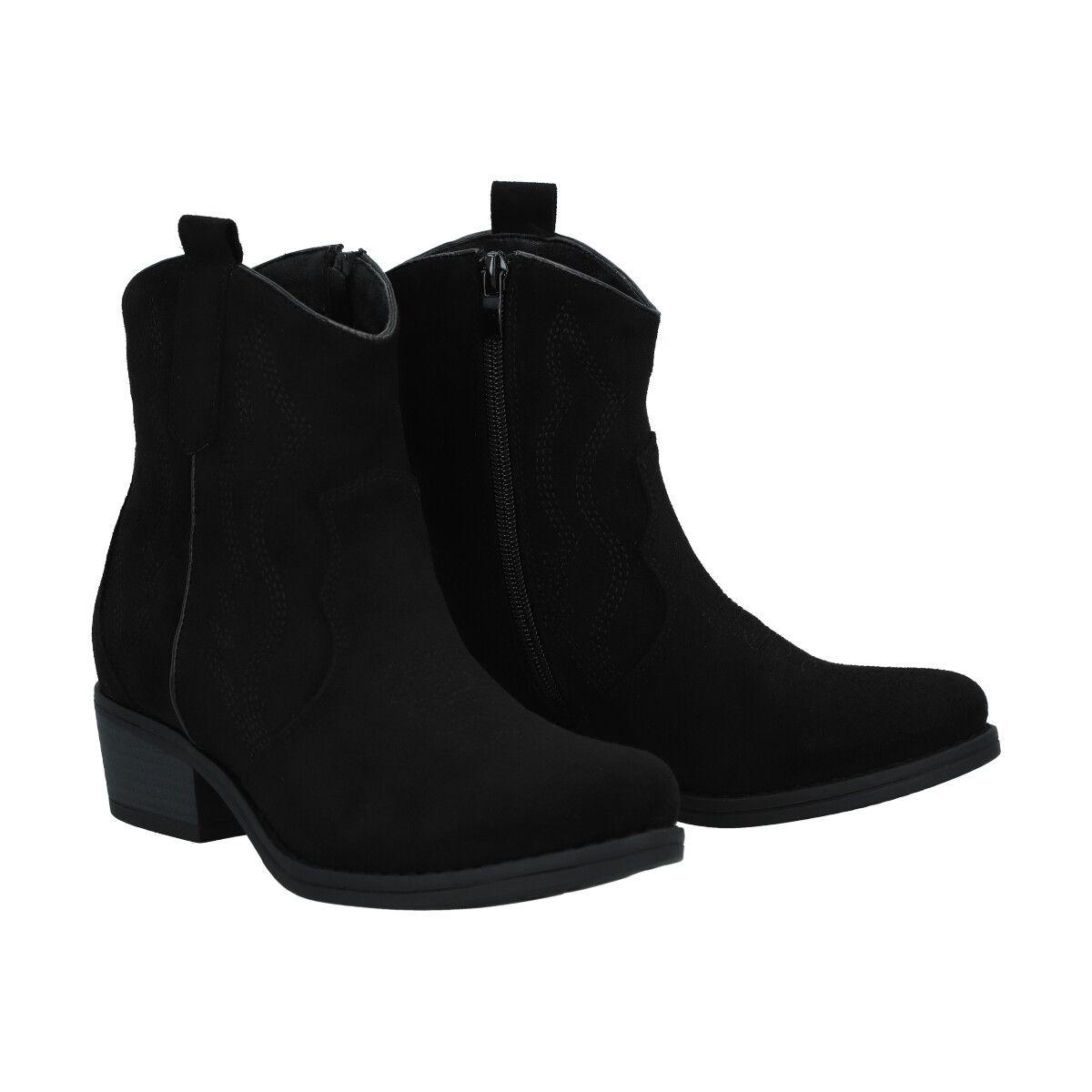 Bota Texana Negro Police-4