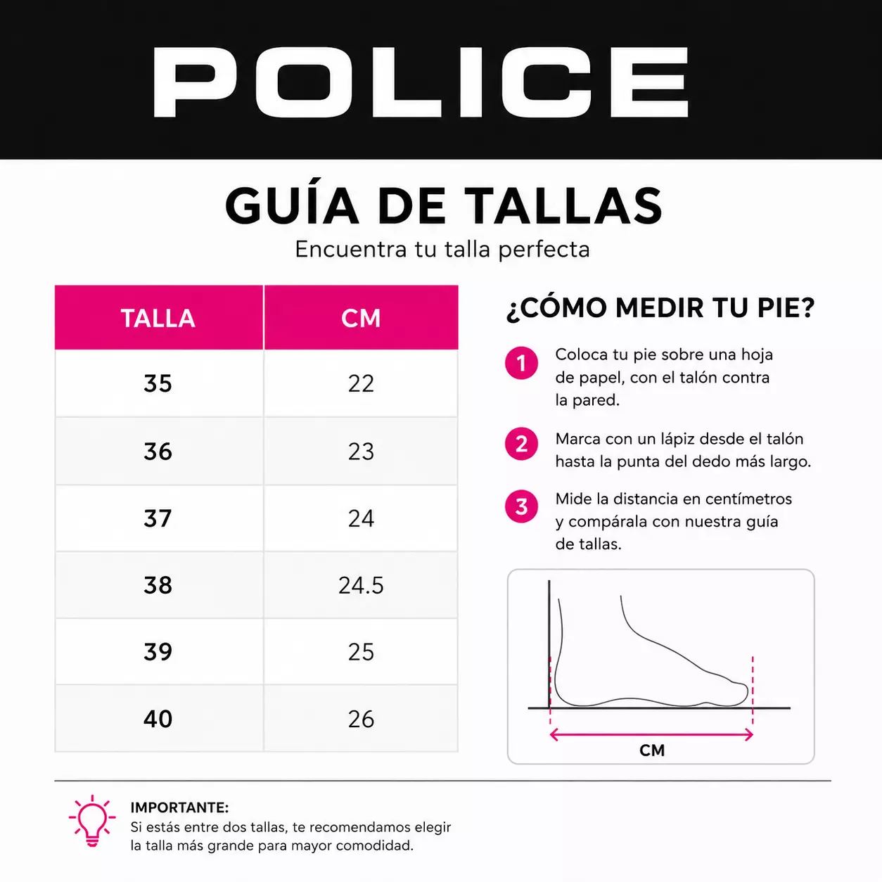 Bota Mujer Negro Renata Police-3