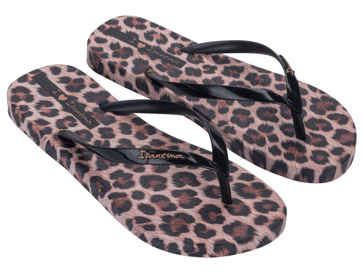 Sandalia Mujer Café/Negro Trendy Print Ipanema-1