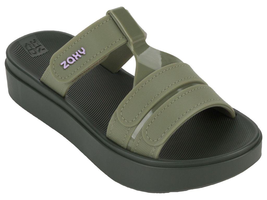 Sandalia Mujer Verde Boom Zaxy-0