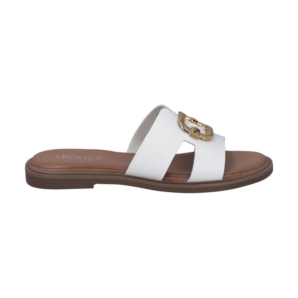 Sandalia Mujer Blanco Sienna Police-0