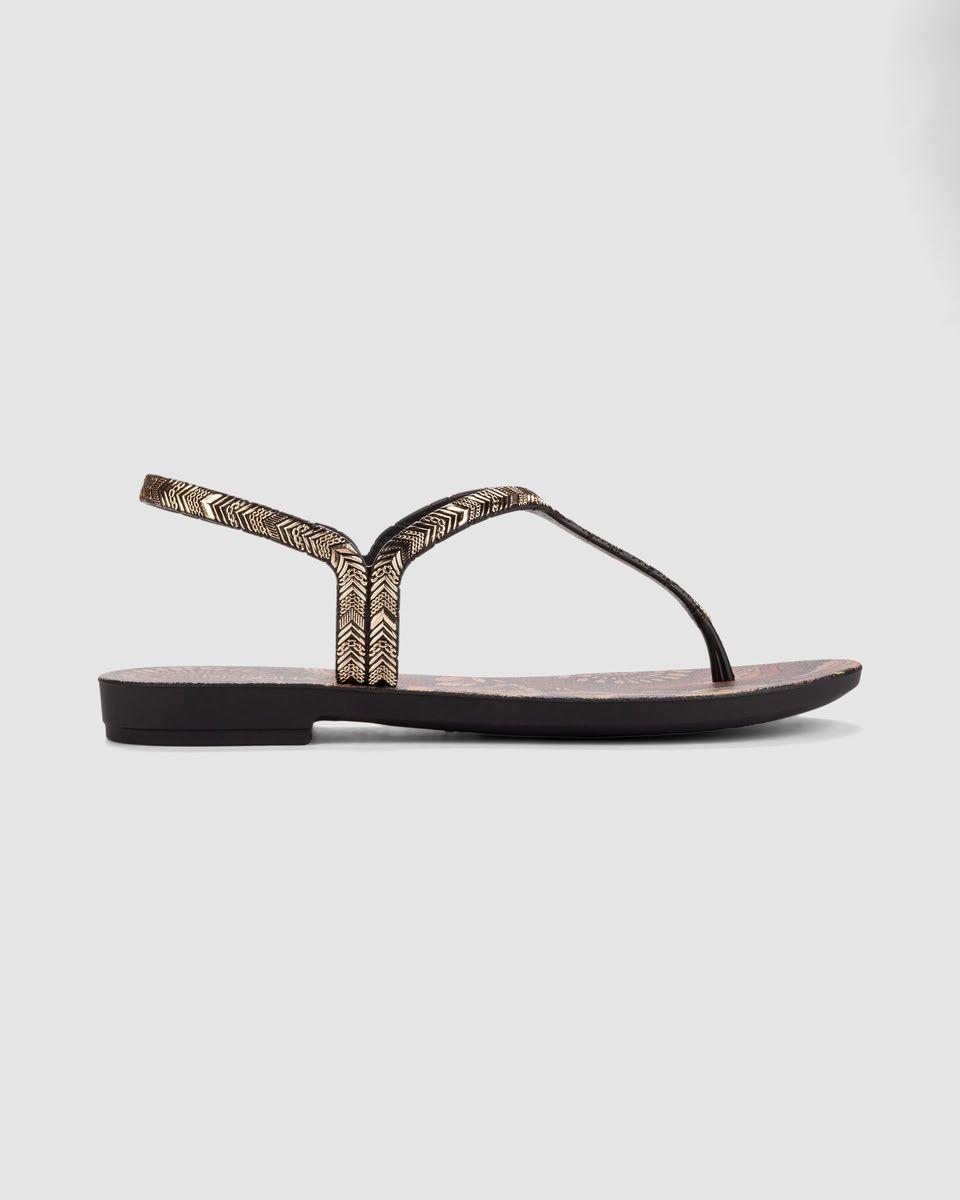 Sandalia Mujer Negro/Glitter Amor Em Grendha-0