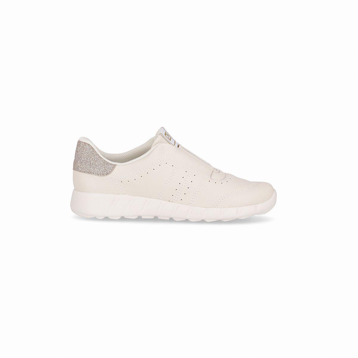 Zapatilla Urbana Mujer Crudo/Glitter Fabi Piccadilly-0
