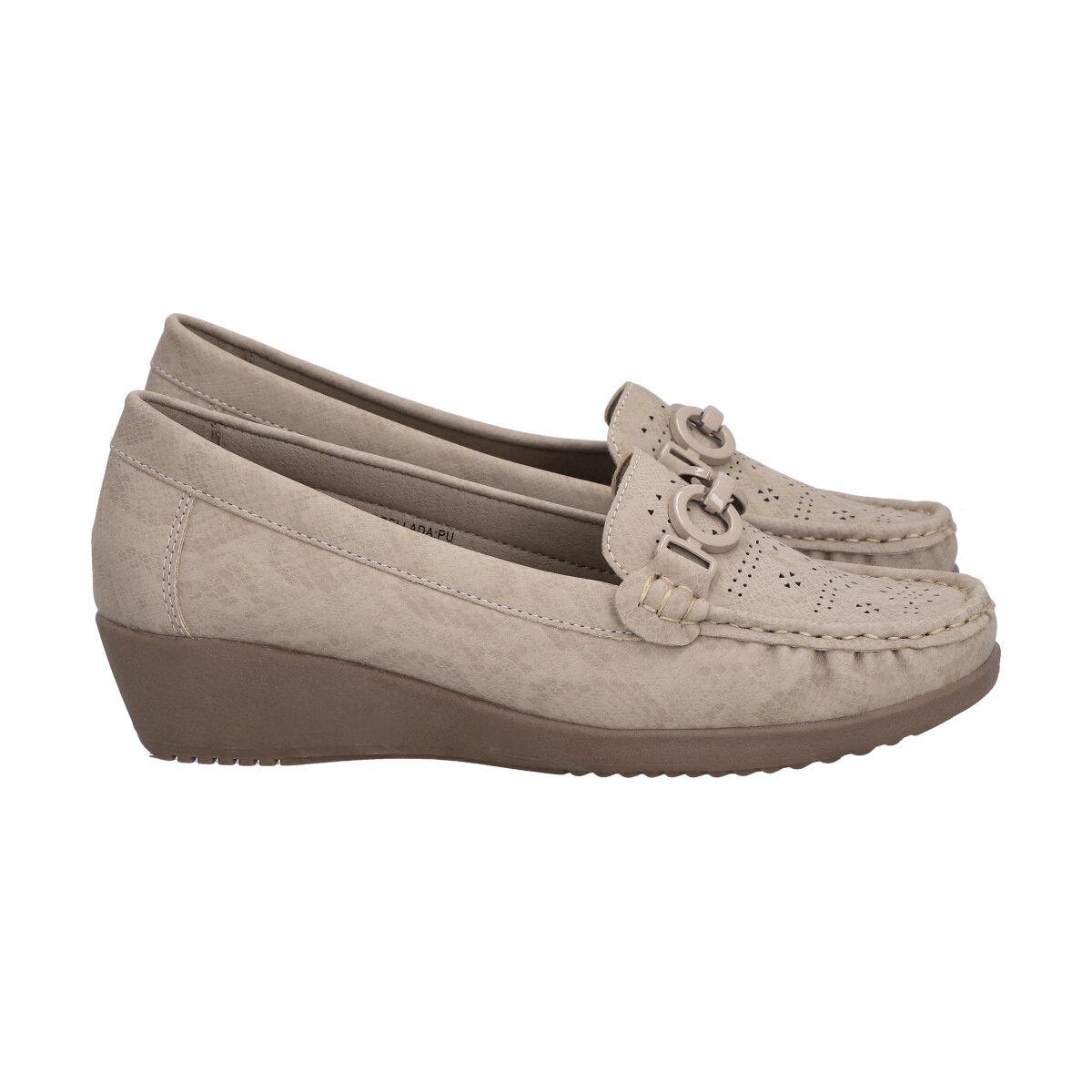 Mocasín Mujer Taupe Lali 2 Police-2