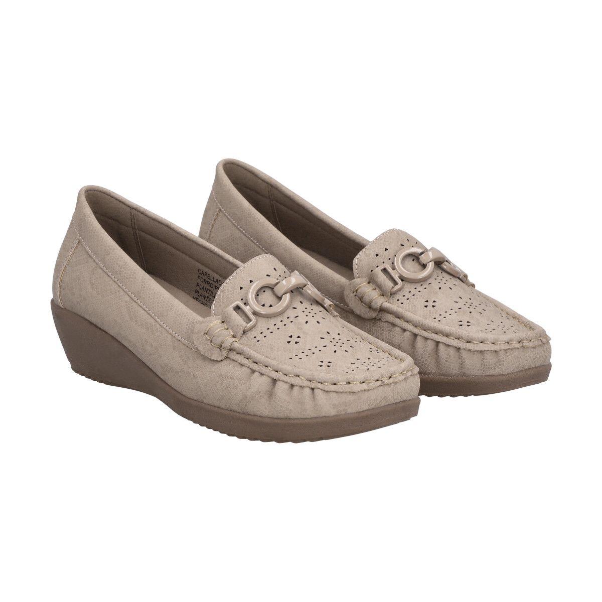 Mocasín Mujer Taupe Lali 2 Police-4