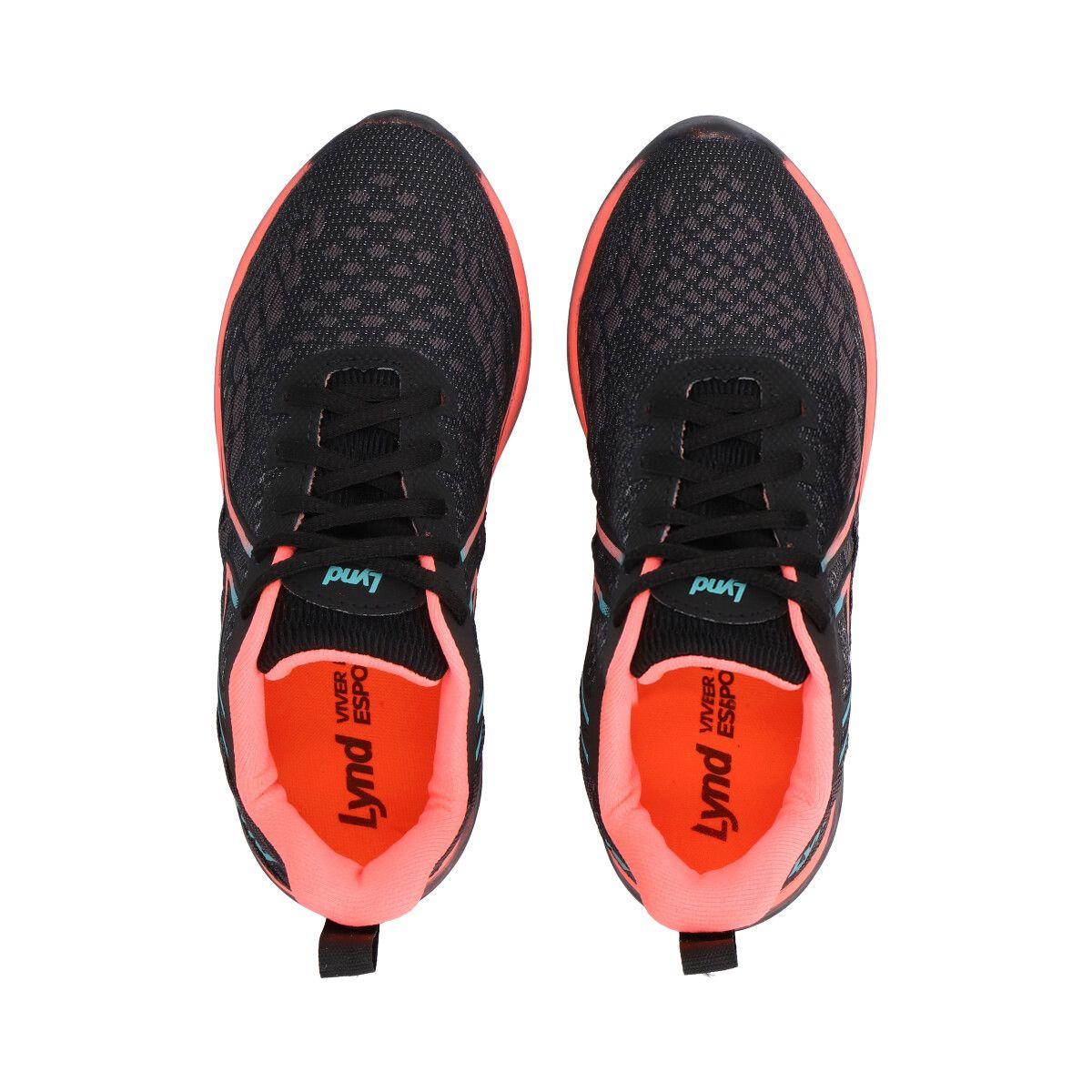 Zapatilla Infantil Progressive Negro Lynd-1