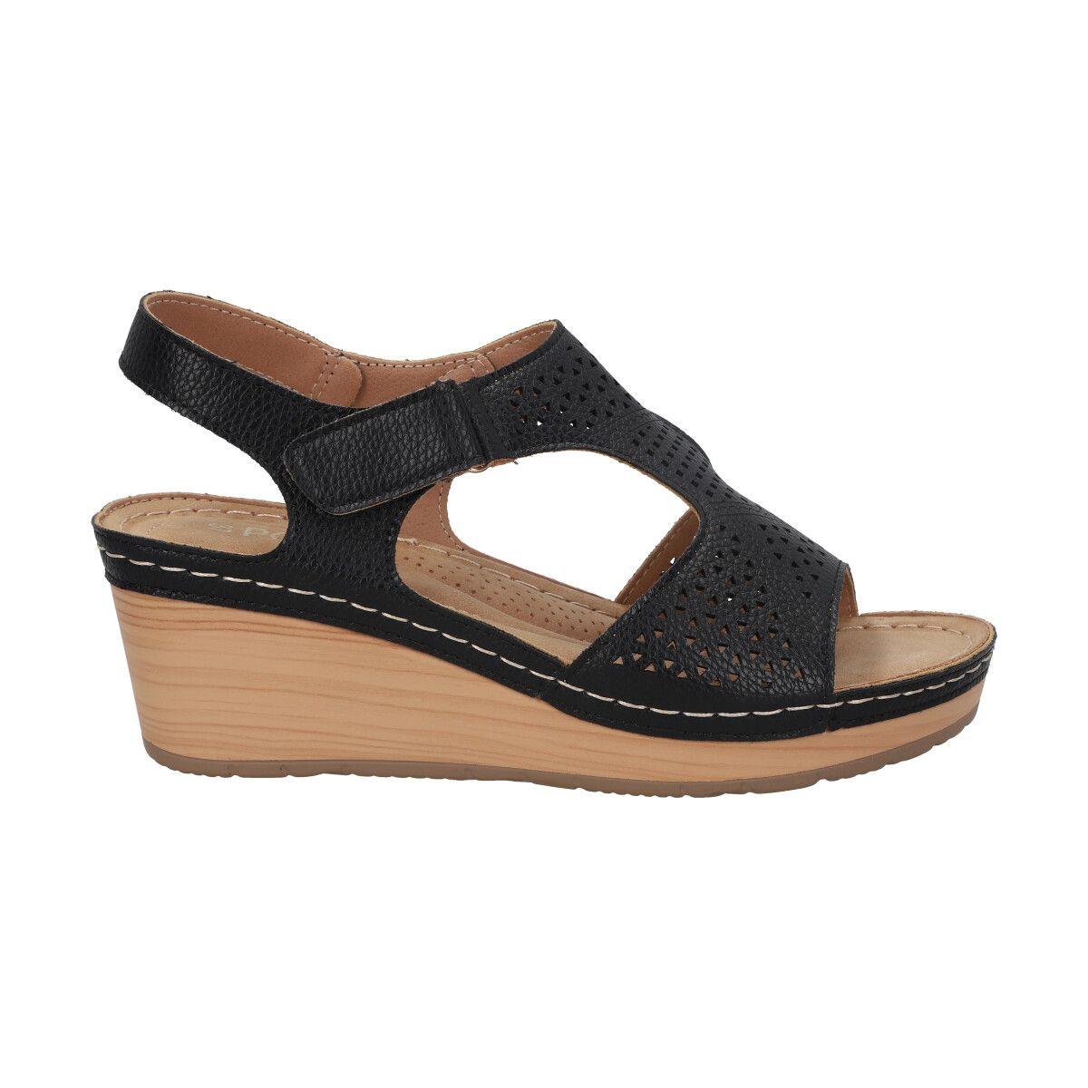 Sandalia Mujer Negro Kylie Police-0