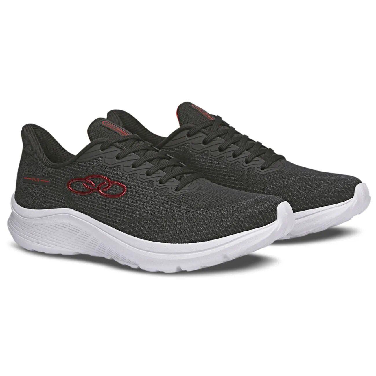 Zapatilla Hombre Delta Negro/Rojo Olympikus-1