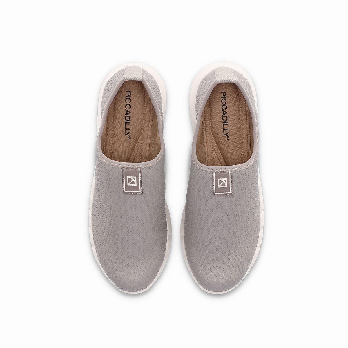 Zapatilla Mujer Gris Fabi 804 Piccadilly-1