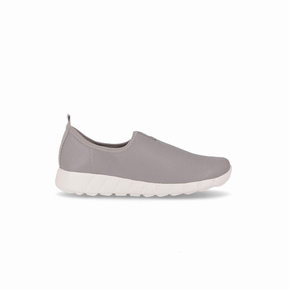 Zapatilla Mujer Gris Fabi 804 Piccadilly-0