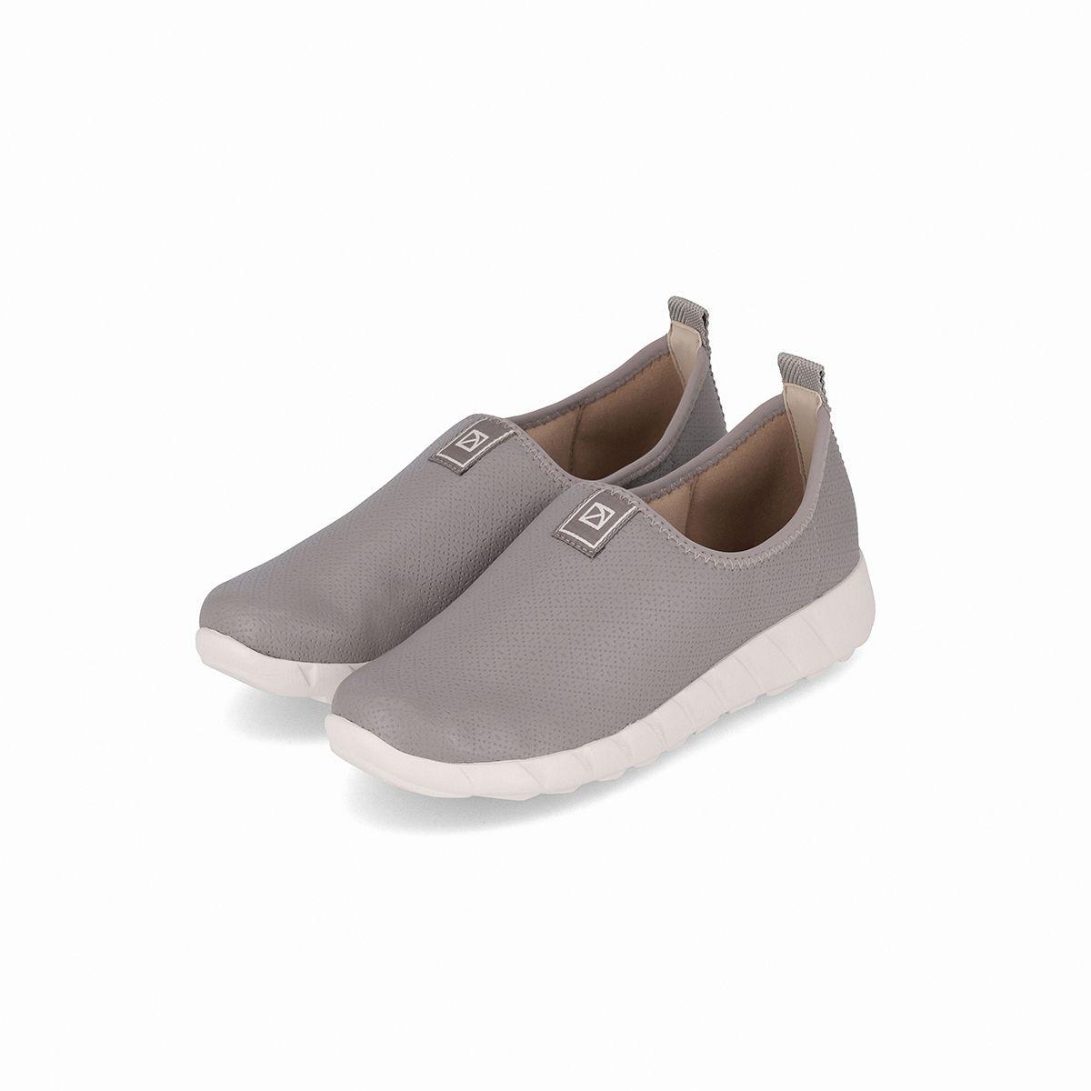 Zapatilla Mujer Gris Fabi 804 Piccadilly-2