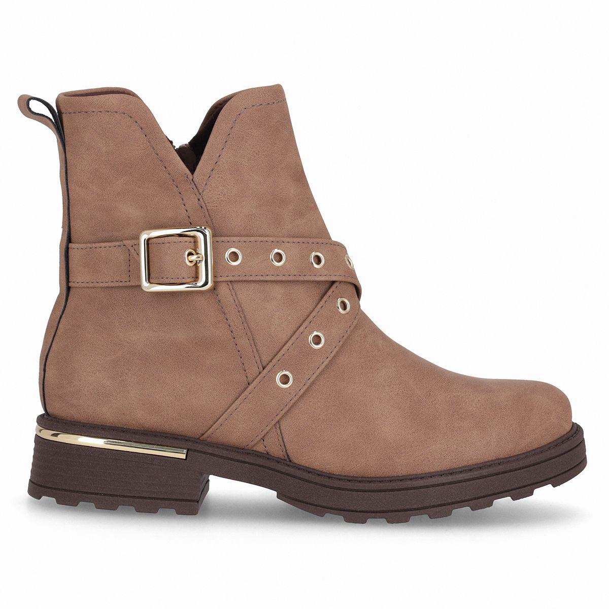 Botin Mujer Marrón Gisa 209 Piccadilly-0