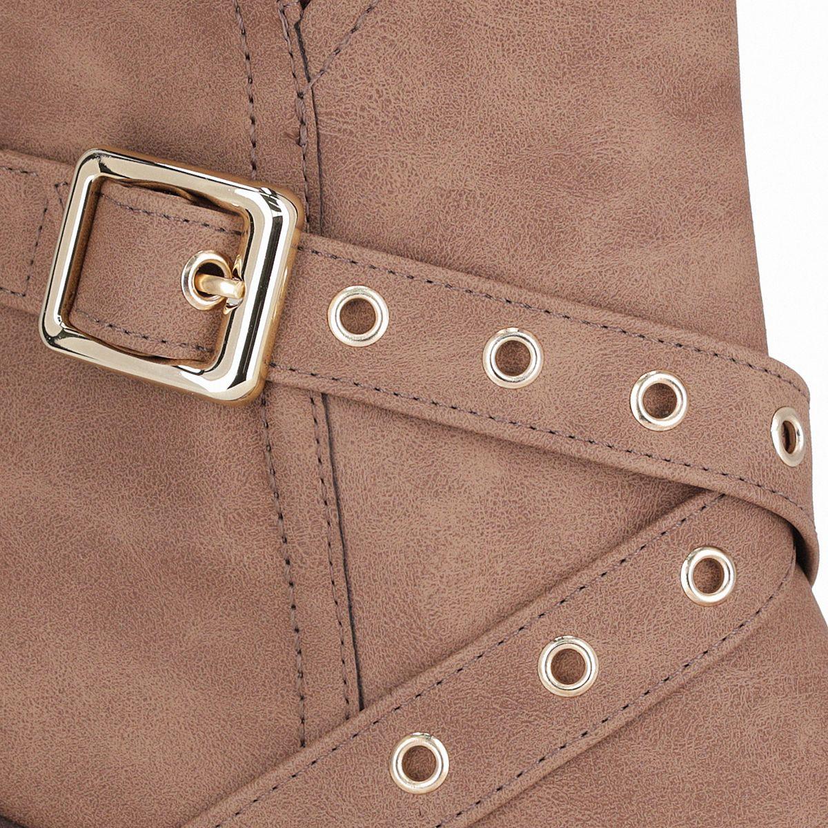 Botin Mujer Marrón Gisa 209 Piccadilly-4