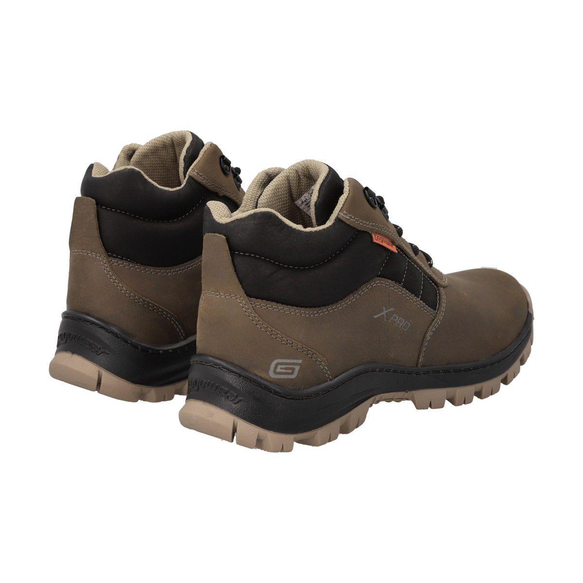 Botín Hombre Trekking Café Endurance Gogowear-3