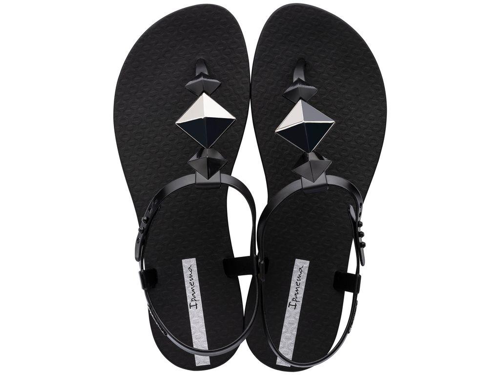 Sandalia Negro Mujer Classy Ipanema-0