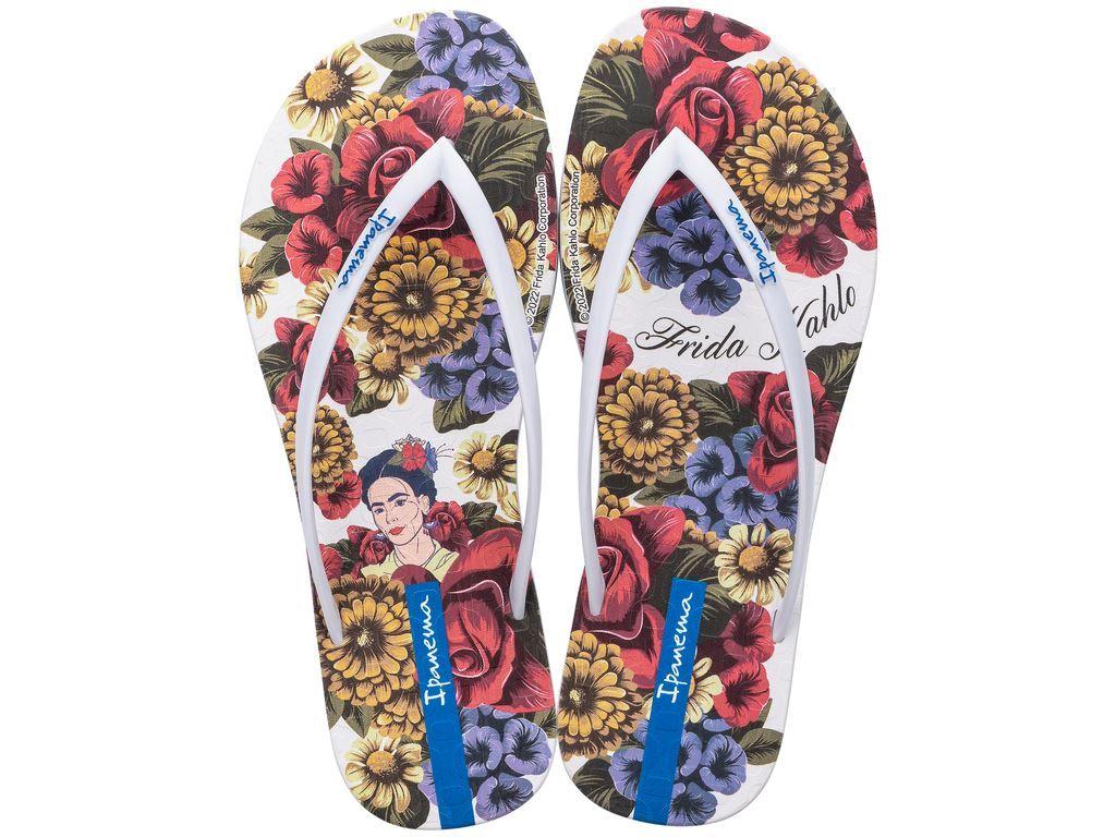 Sandalia Frida Kahlo Blanco Ipanema-0