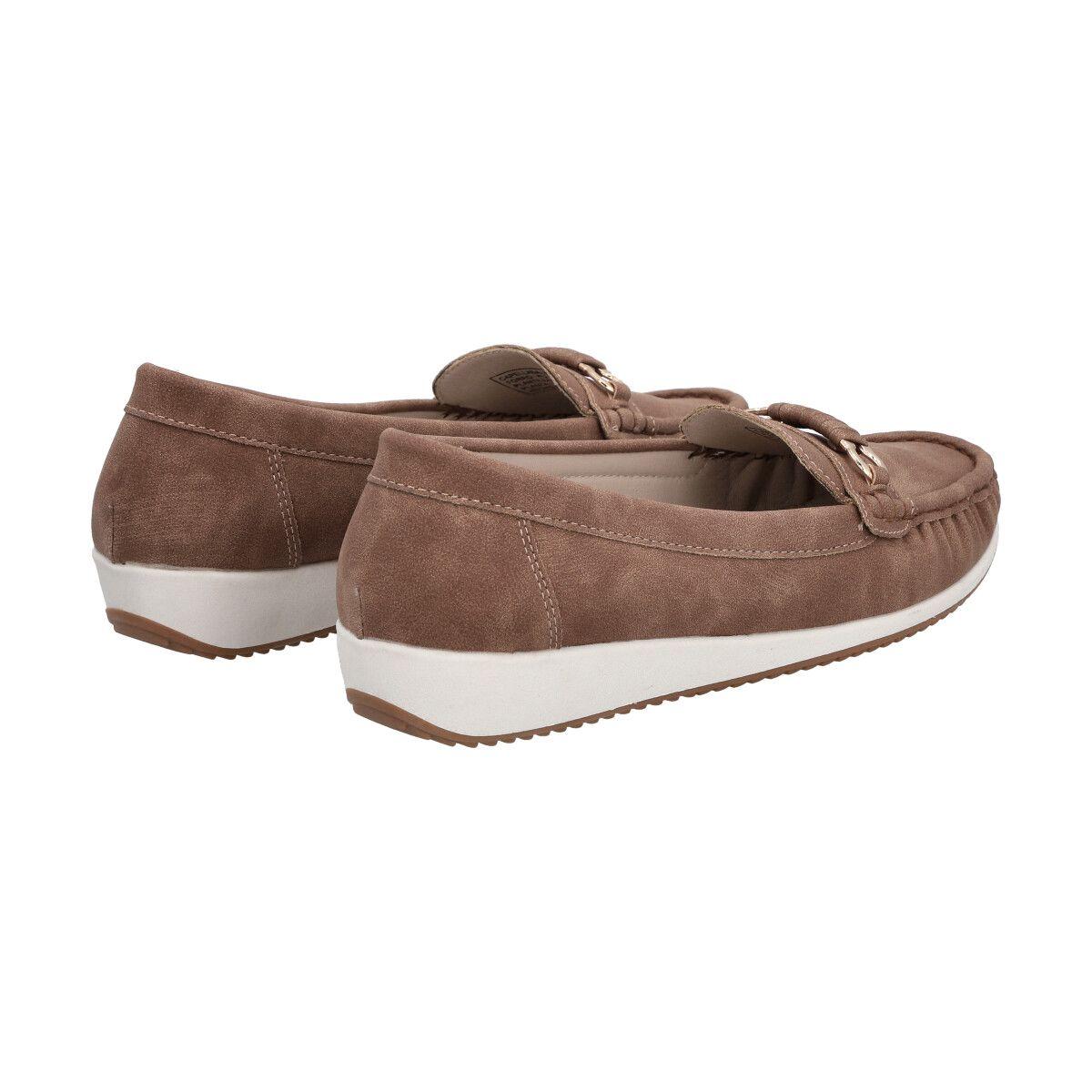Mocasín Mujer Camel Lali Police-3