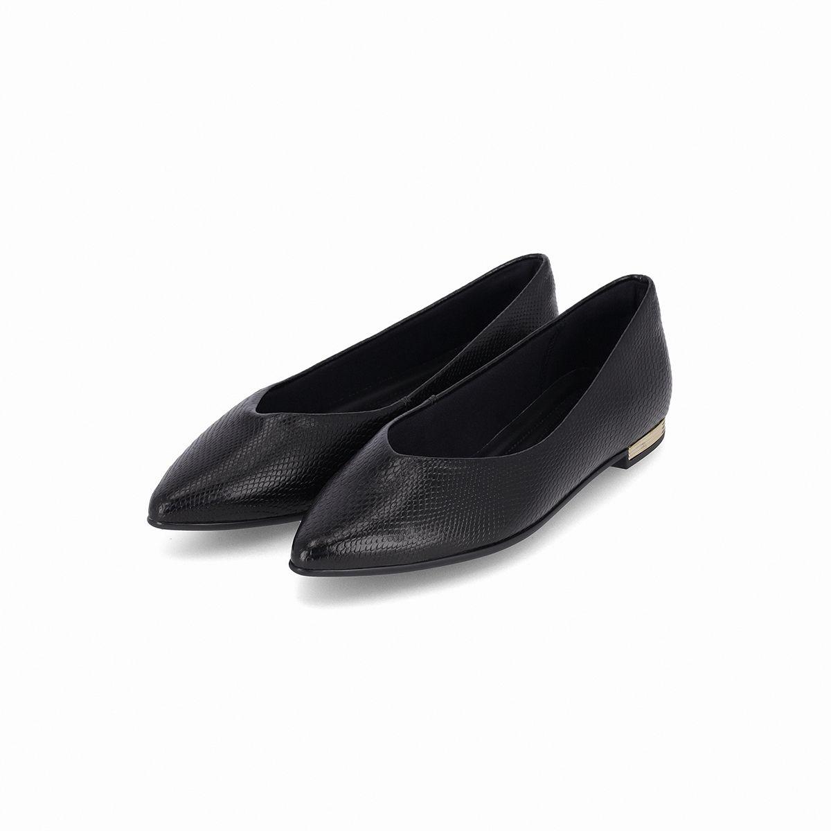 Zapato Mujer Negro Ana/Snake 59 Piccadilly-1