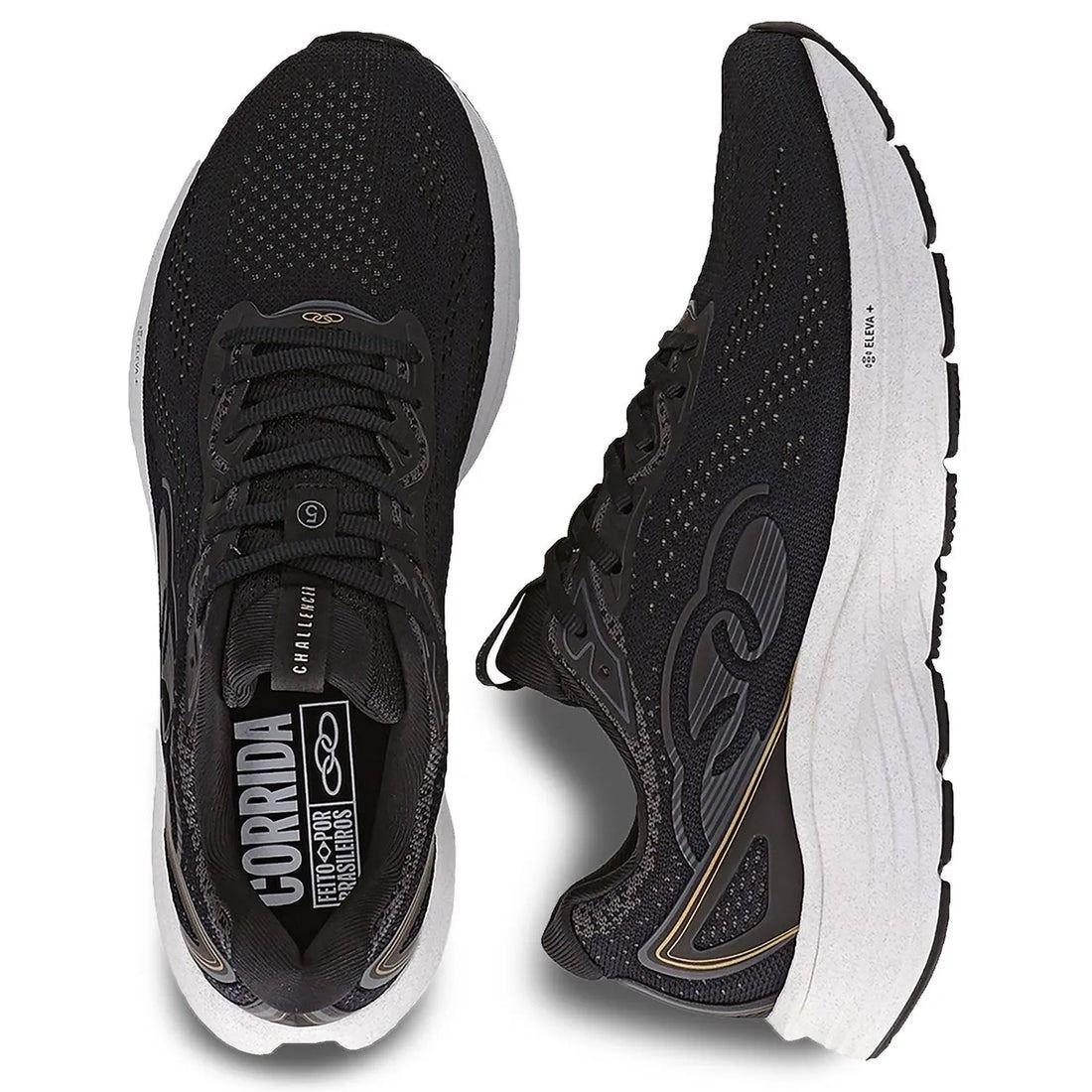 Zapatilla Running Mujer Challenger 5 Negro-3