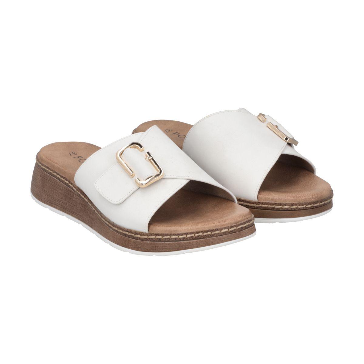 Sandalia Mujer Blanco Mila Police-2