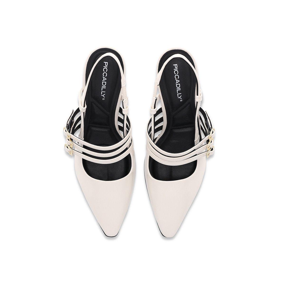 Zapato Irene Hebillas Hueso Piccadilly-3