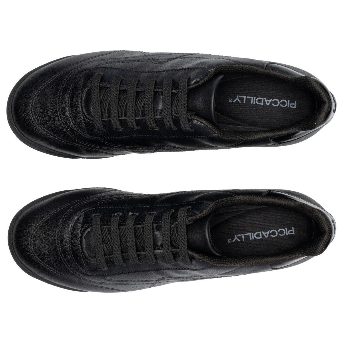 Zapatilla Mujer Negro Kelly 712 Piccadilly-2