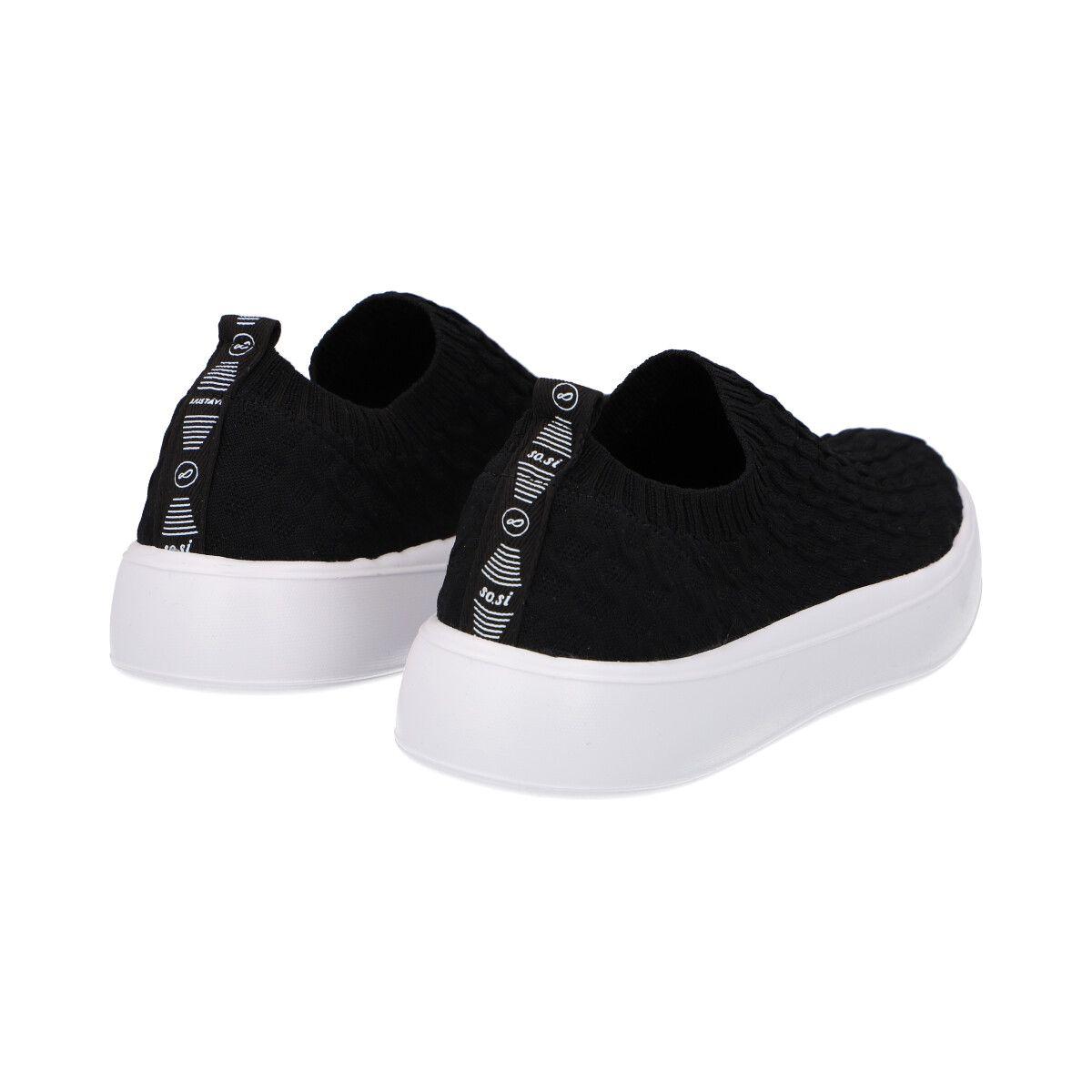 Zapatilla Leticia II Sosi  Negro Piccadilly-4