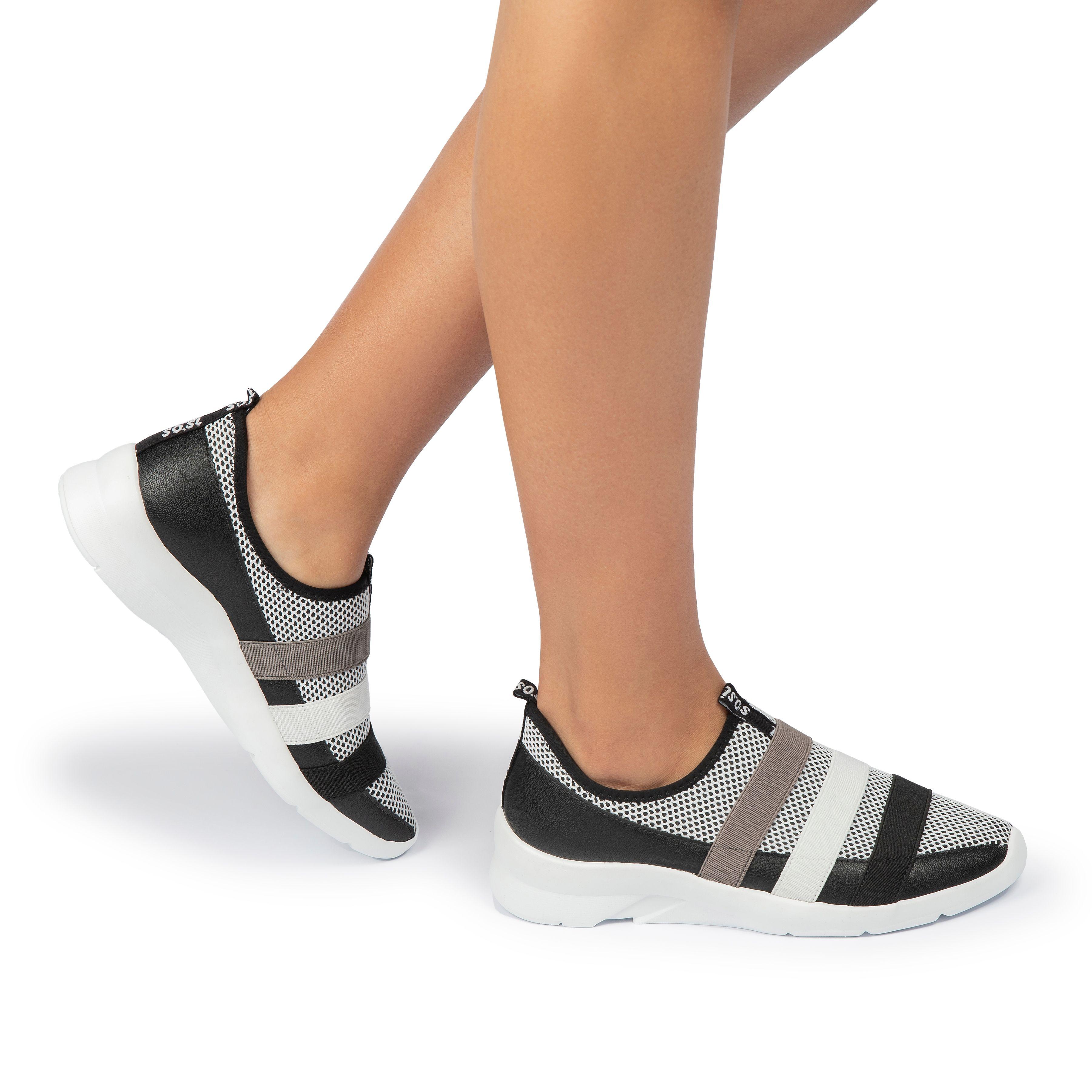 Zapatilla Mujer 6771 Sosi Negro Piccadilly-2