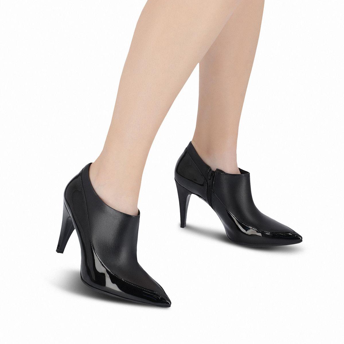 Botin Silvana  Negro Piccadilly-0