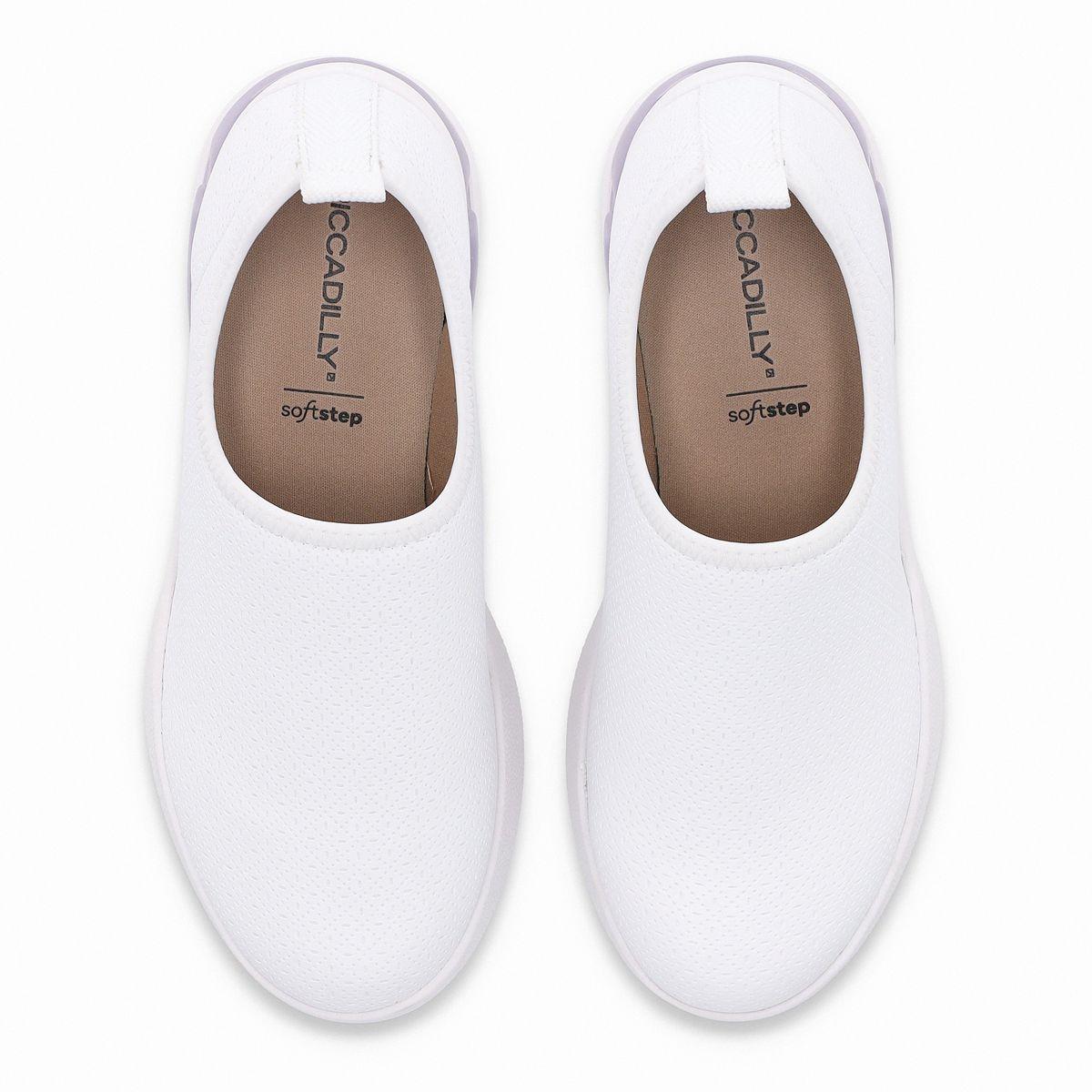 Zapatilla Mujer Blanco SoftStep Anabela Piccadilly-1