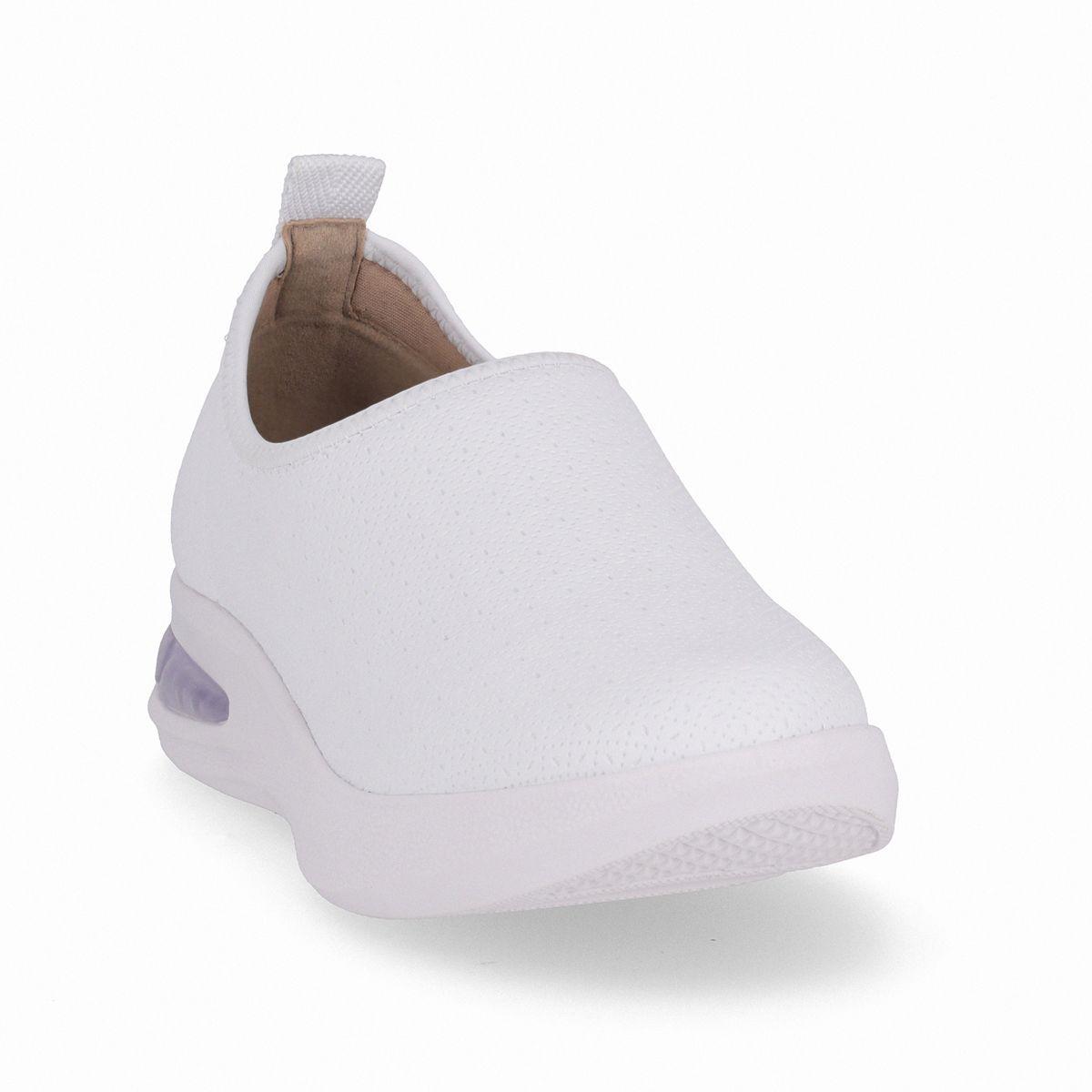 Zapatilla Mujer Blanco SoftStep Anabela Piccadilly-3