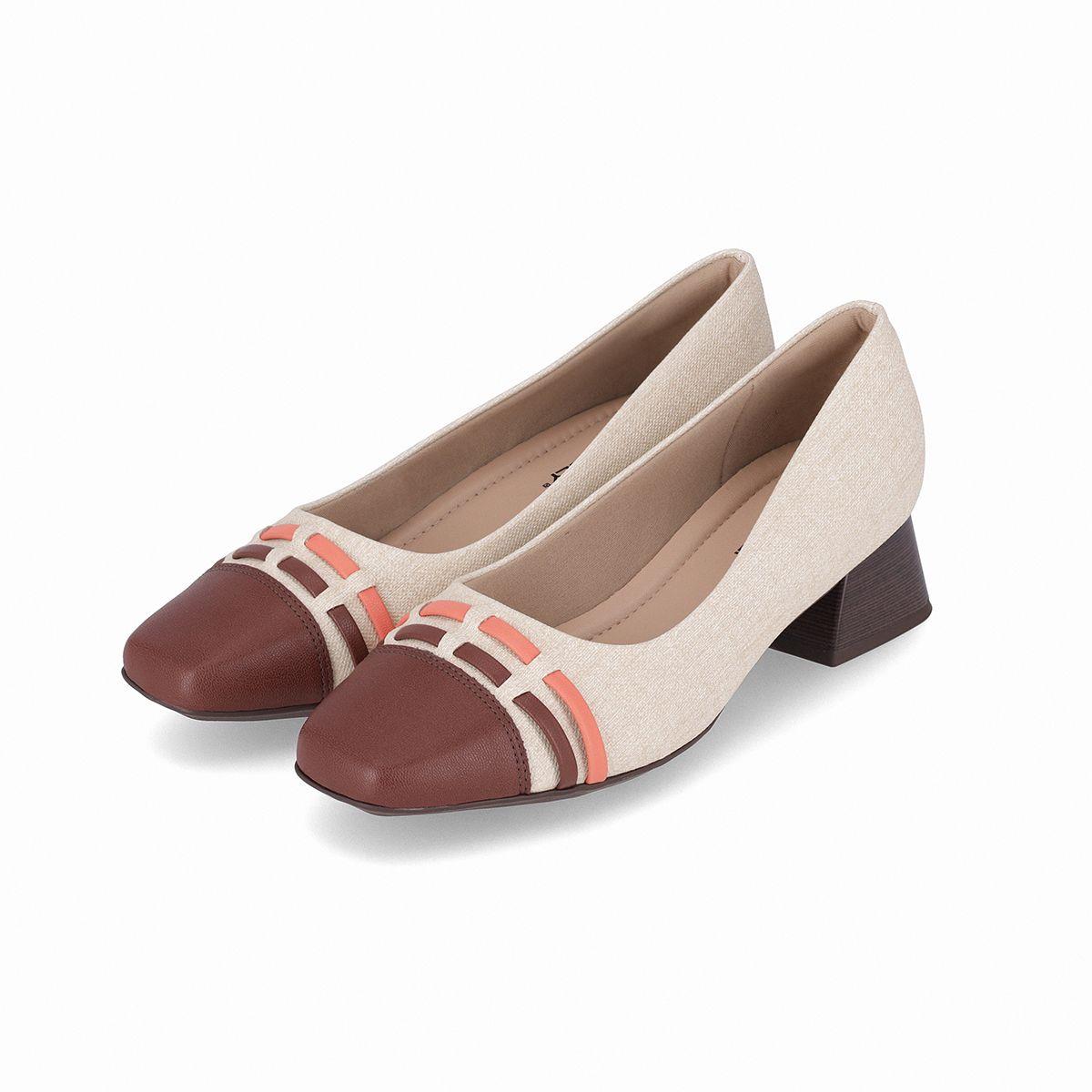 Zapato Mujer Natural/Café Tati 2 Piccadilly-2