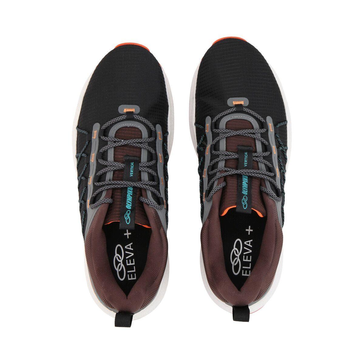 Zapatilla Hombre Vertical Negro/Gris Olympikus-1
