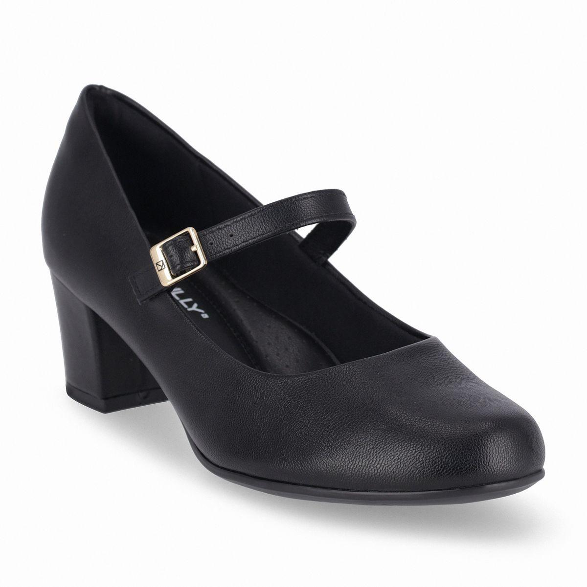 Zapato Mary Jane Mujer Negro Laura 01 Piccadilly-3